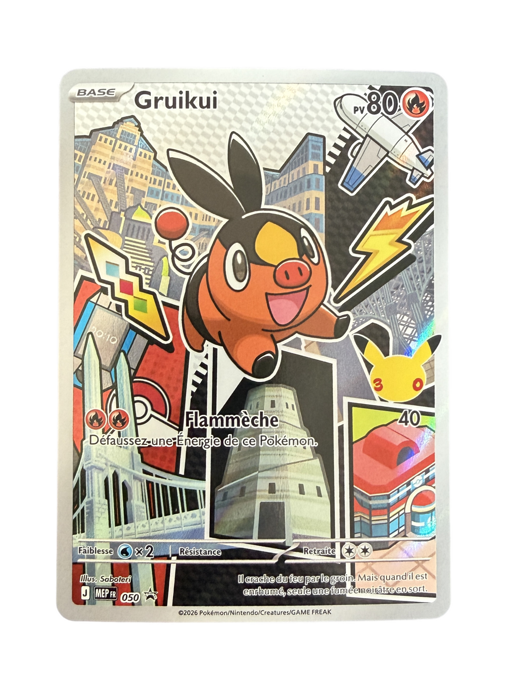 Carte Pokemon Gruikui 050 — MEP Promo Méga-Évolution