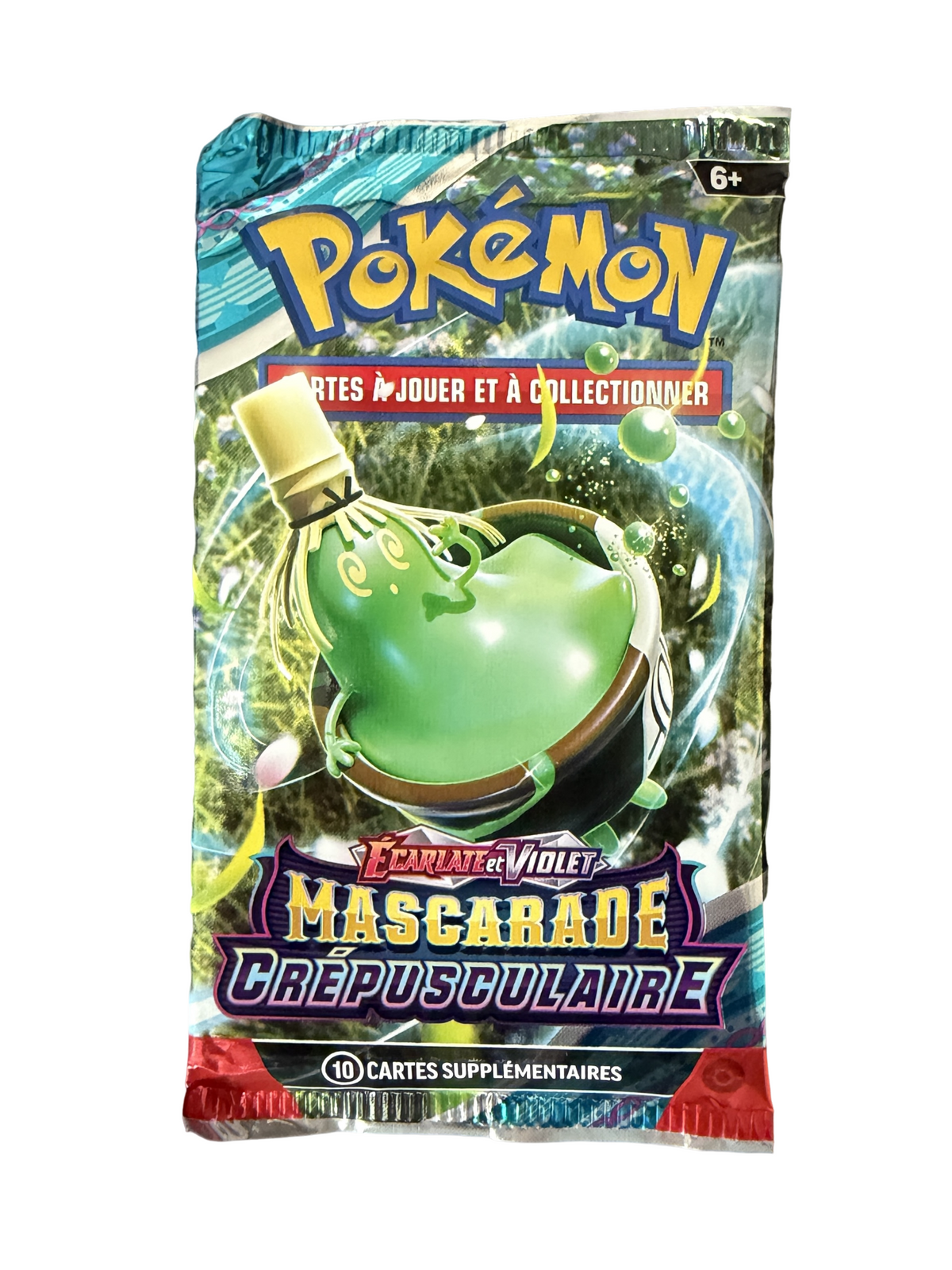 Booster Pokémon Écarlate et Violet – Mascarade Crépusculaire (FR) - Illustration Aléatoire
