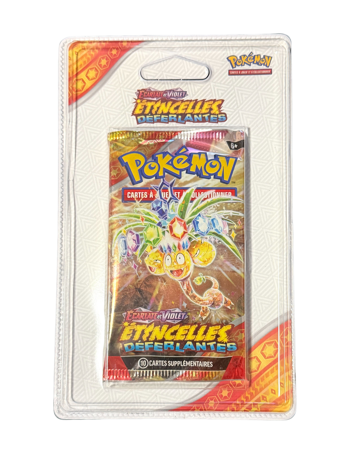 Blister Pokémon Écarlate et Violet - Étincelles Déferlantes (FR) - Illustration Aléatoire