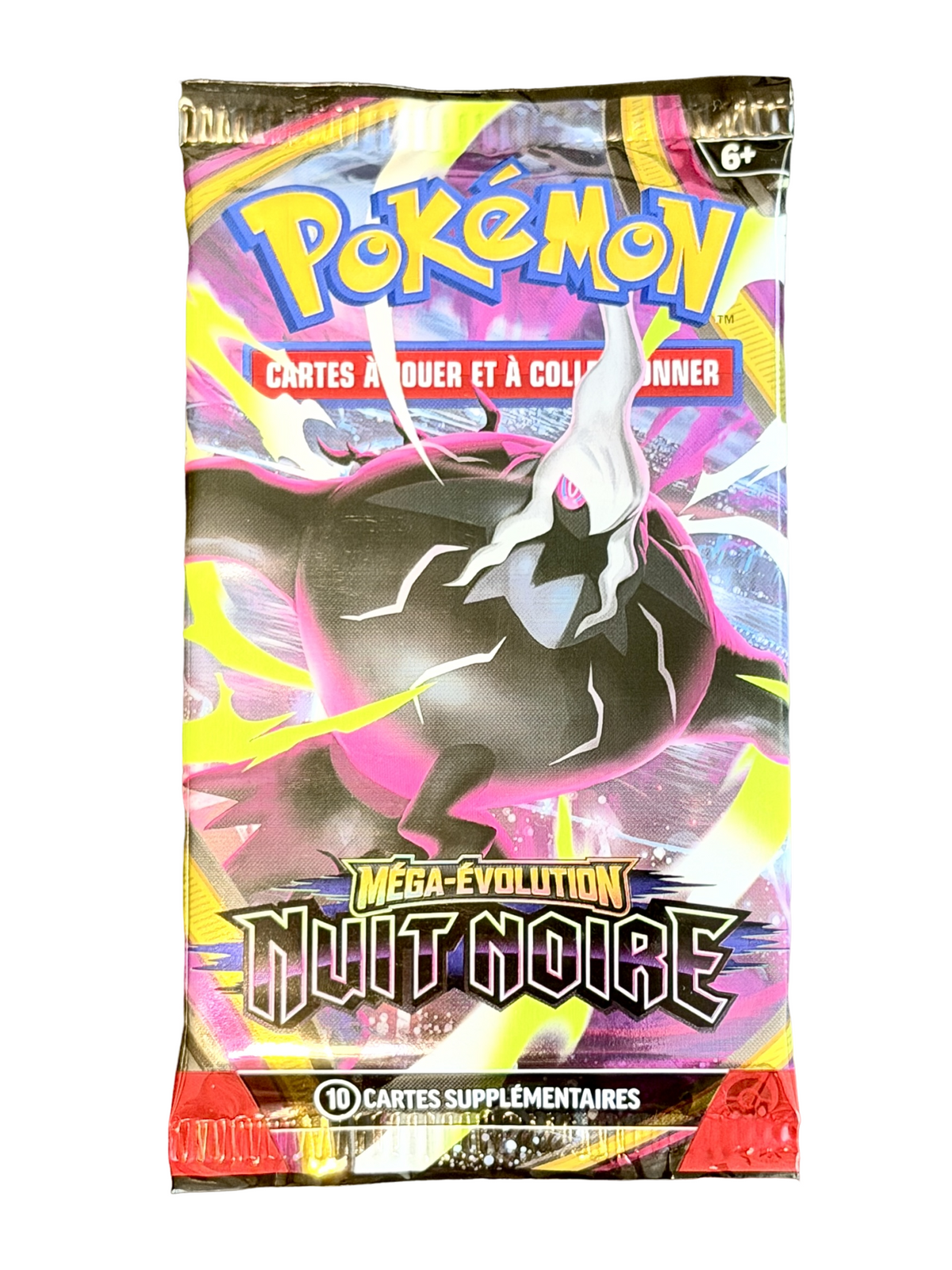 Booster Pokémon Méga-Évolution - Nuit Noire (FR) - Illustration Aléatoire