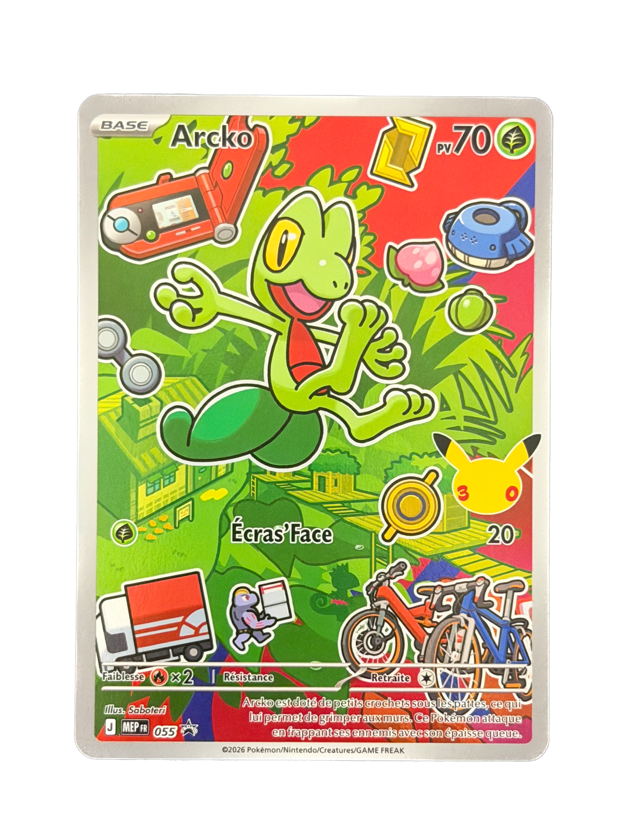 Carte Pokemon Arcko MEP 055 - Méga-Évolution - Promo