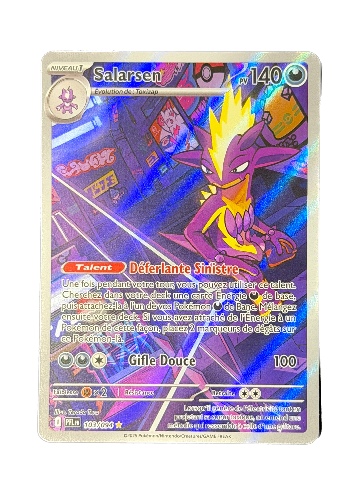 Carte Pokémon Salarsen 103/094 - Flammes Fantasmagoriques - Méga Evolution ME5