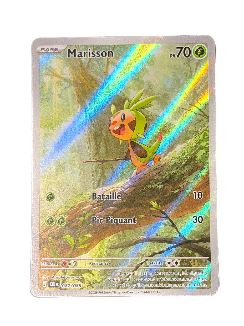 Carte Pokémon Marisson 087/086 - Chaos Ascendant - Méga Evolution ME4