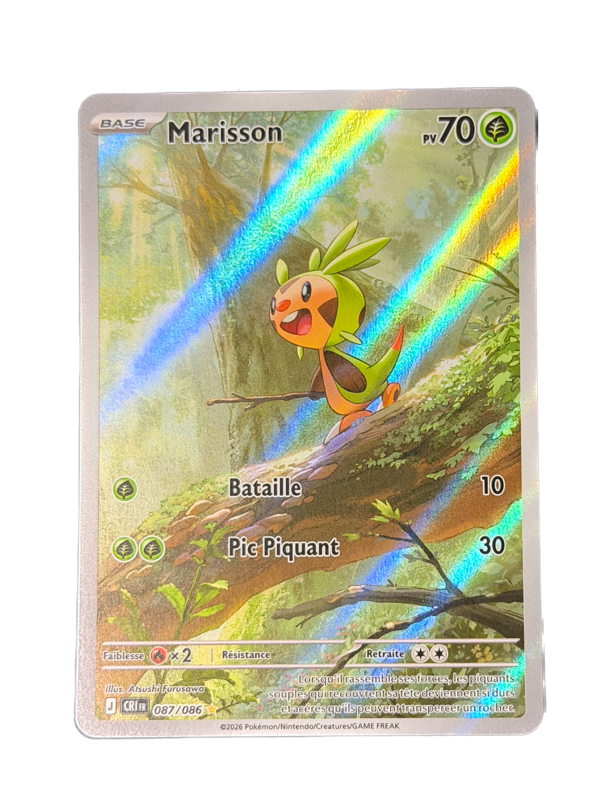 Carte Pokémon Marisson 087/086 - Chaos Ascendant - Méga Evolution ME4
