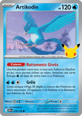 Carte Pokémon Artikodin, issue de l’extension 30ᵉ Anniversaire du JCC Pokémon.