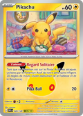 Carte Pokemon Pikachu 028/128 - 30ᵉ Anniversaire - Méga Evolution ME5.5